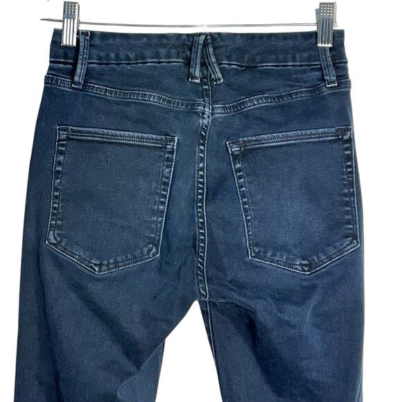 Good American Good Legs Skinny Jeans Distressed Knee Size 4/27 - Picture 4 of 7